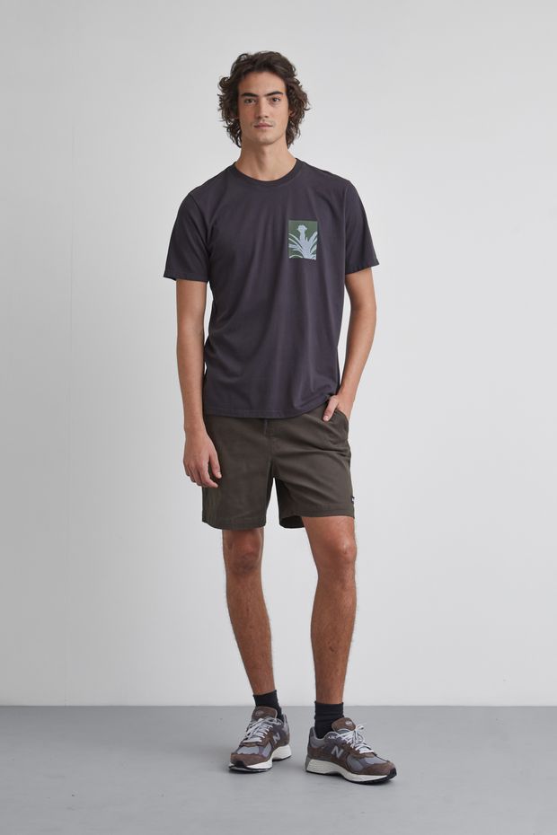 T-SHIRT REFLORA E SHORT COTELE VINTAGE MILITAR_0